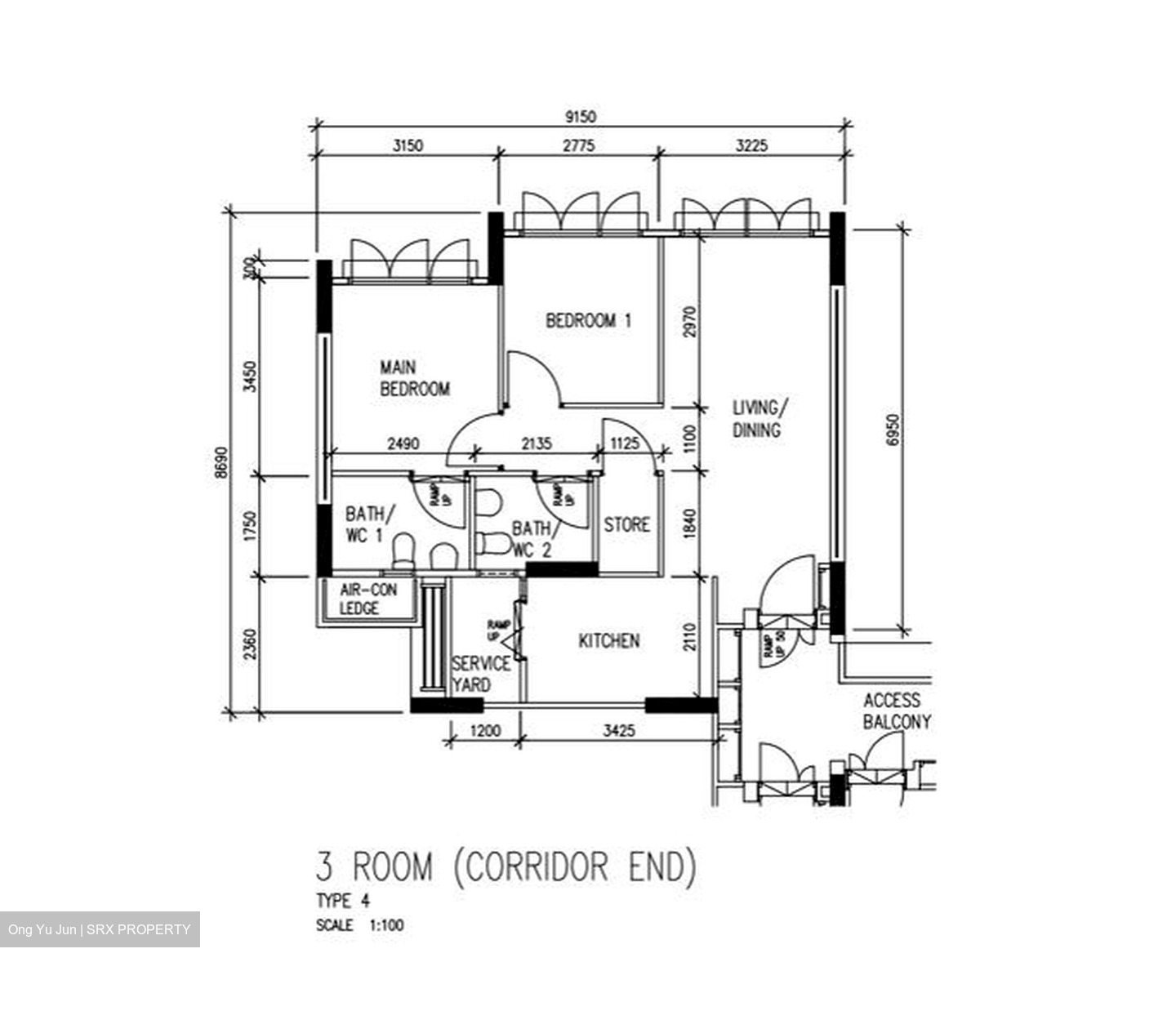 Blk 371 Jurong East Court (Jurong East), HDB 3 Rooms #563190641